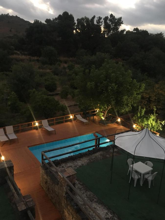 Villa Bonaccorso - Antica E Maestosa Villa Con Piscina Ai Piedi Dell'Etna Viagrande Exteriör bild