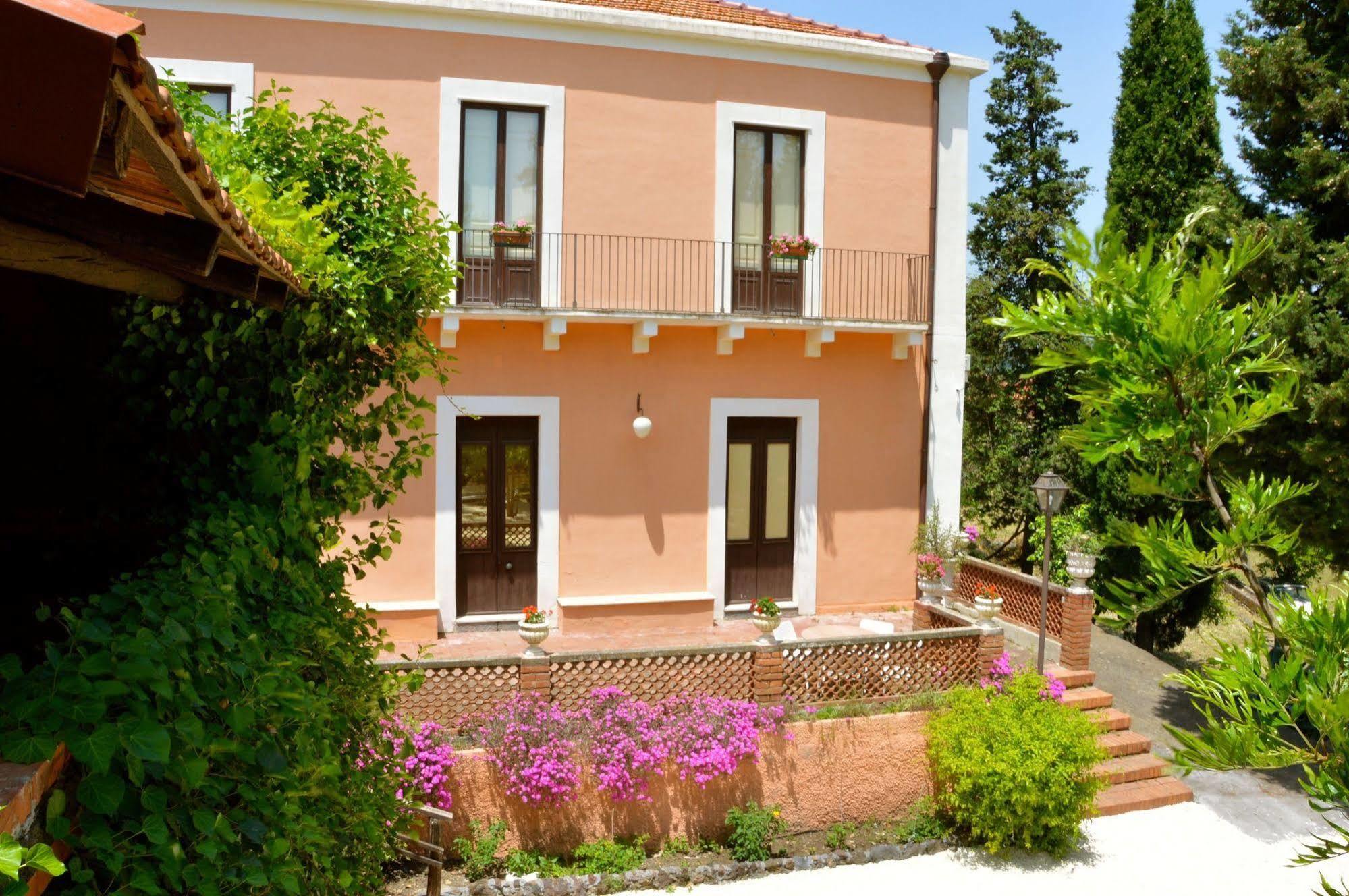 Villa Bonaccorso - Antica E Maestosa Villa Con Piscina Ai Piedi Dell'Etna Viagrande Exteriör bild