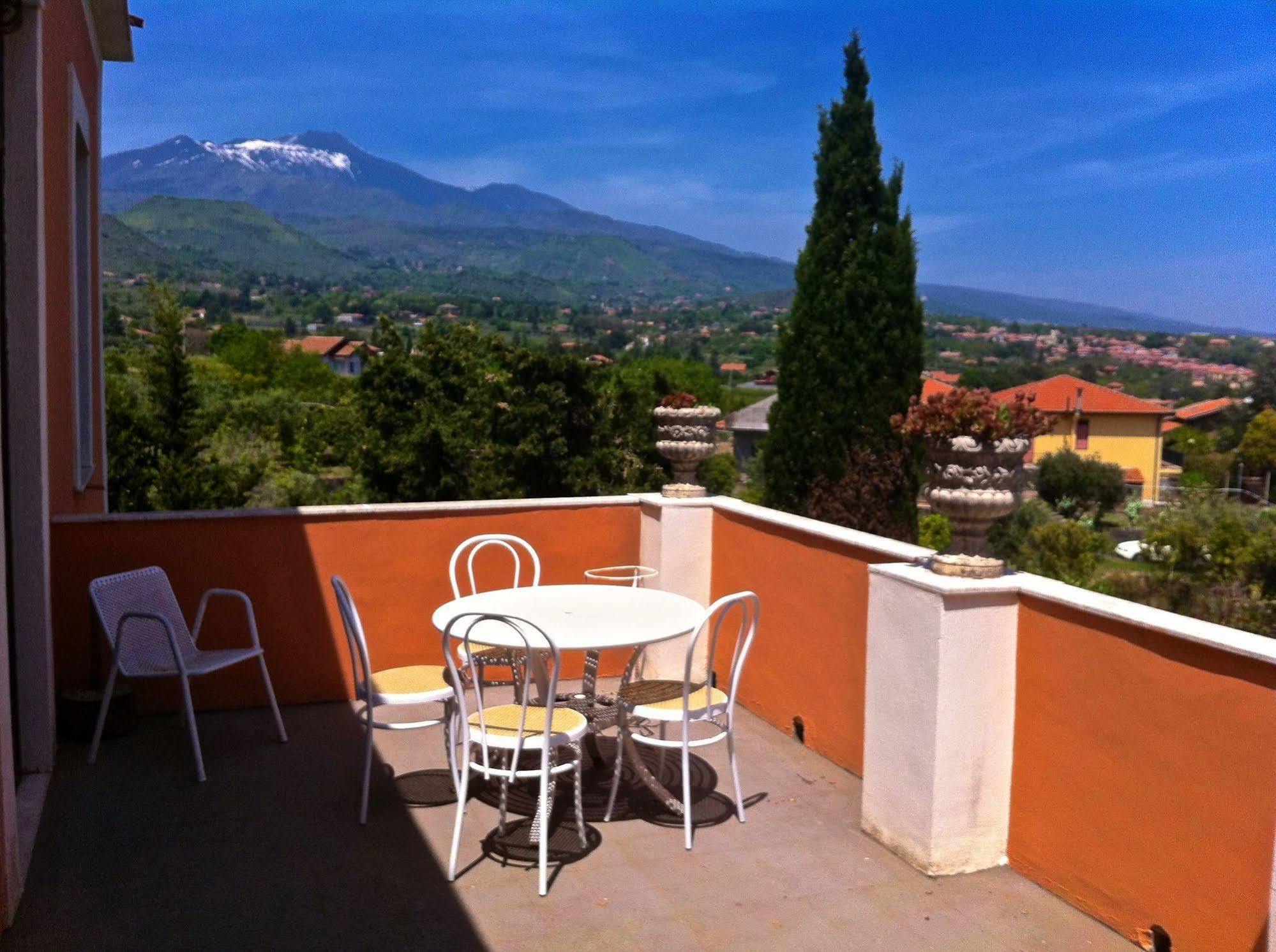 Villa Bonaccorso - Antica E Maestosa Villa Con Piscina Ai Piedi Dell'Etna Viagrande Exteriör bild